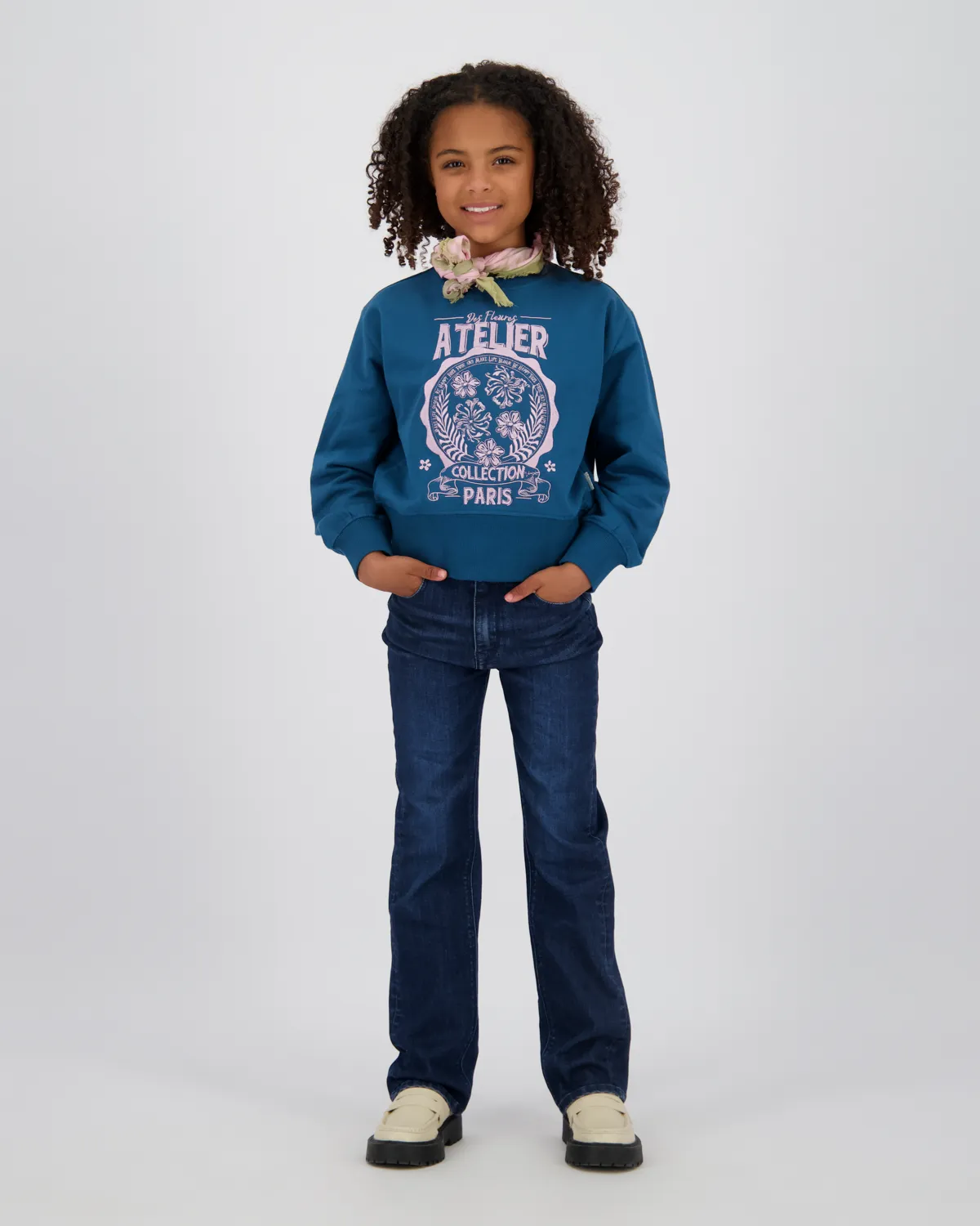 Mädchen Sweatshirt Nydra | Blau