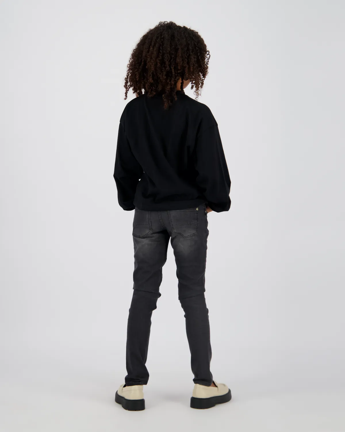 Mädchen Skinny Jeans Alice | Schwarz