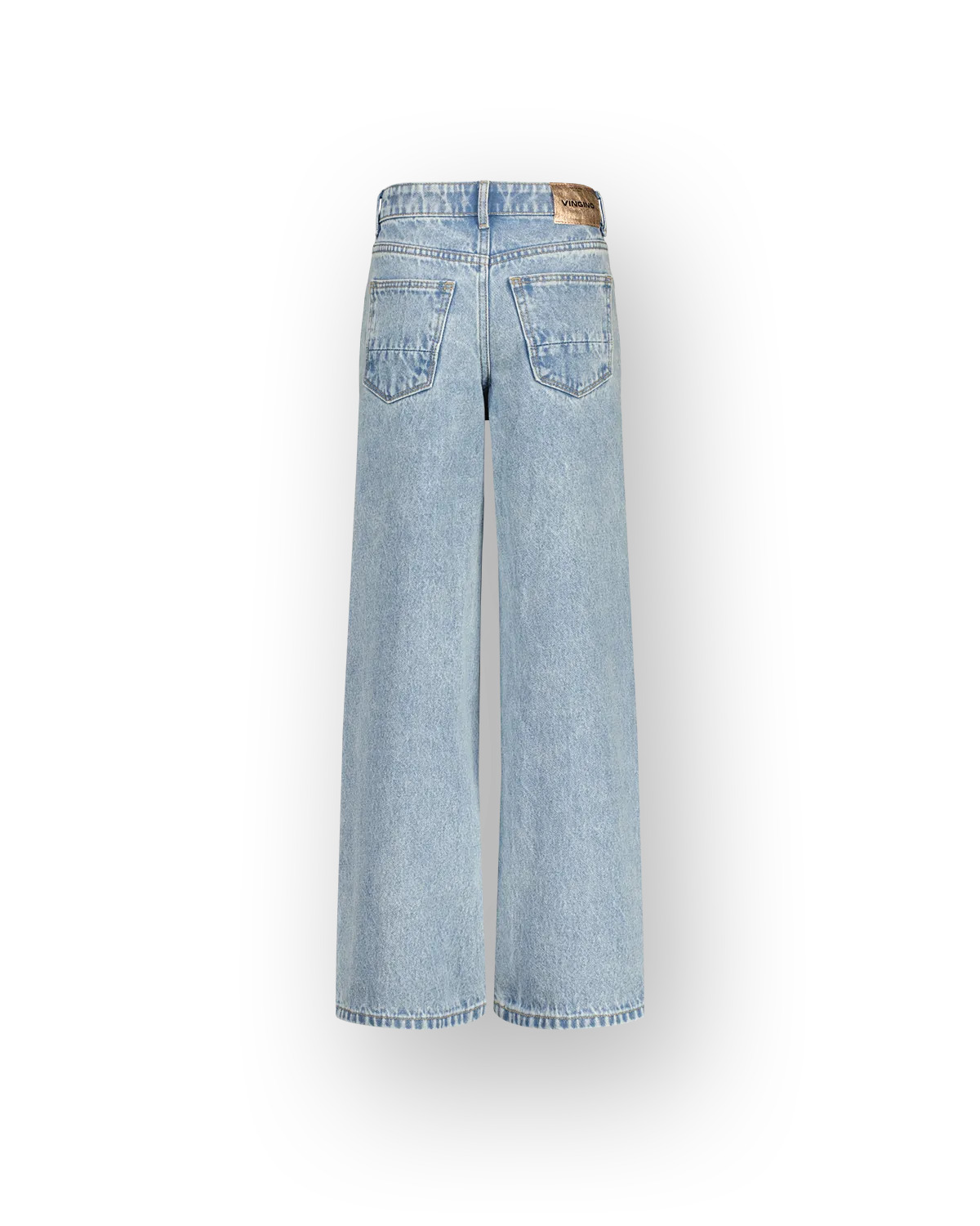 Mädchen Extra wide leg Jeans Cherry | Blau