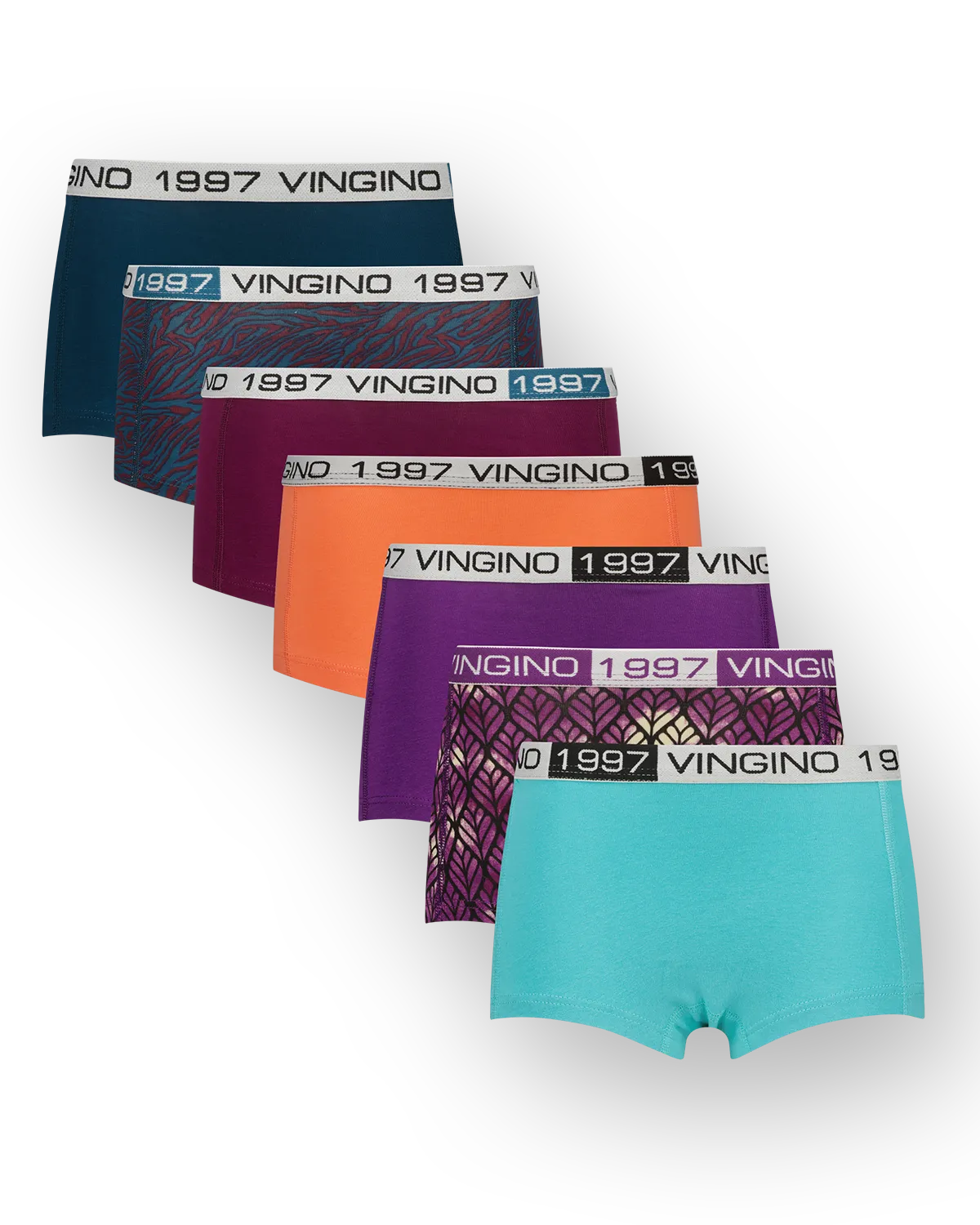 Mädchen Hipster mutli 7 pack | Blau