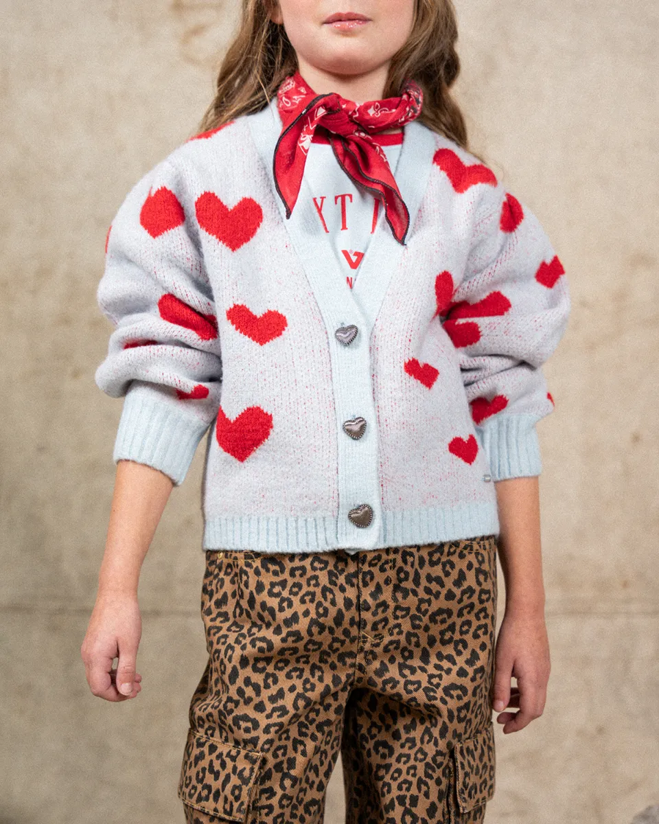 Mädchen Cardigan Manon | Blau