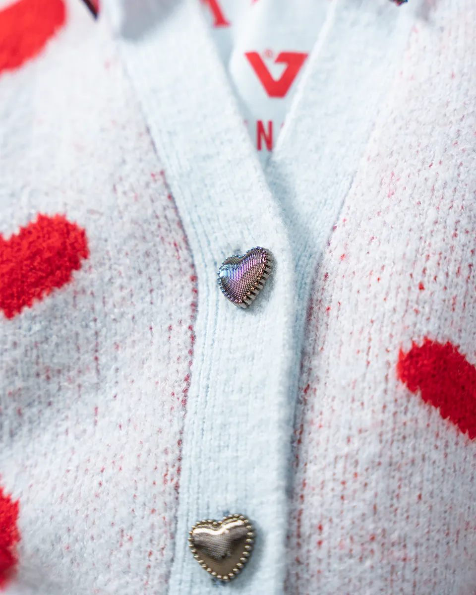 Mädchen Cardigan Manon | Blau