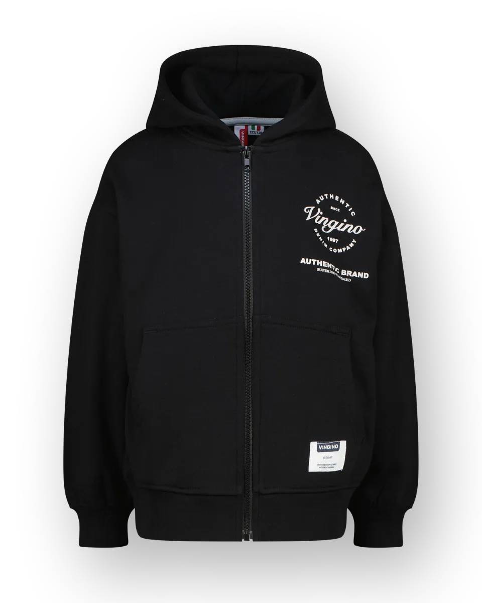 Jungen Oversized Vest Orelly | Schwarz