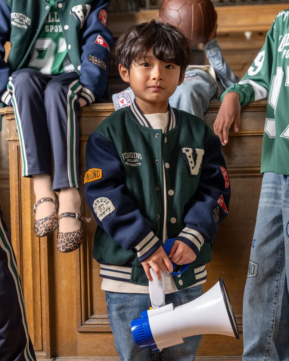 Jungen Jacke outdoor Tomie | Grün