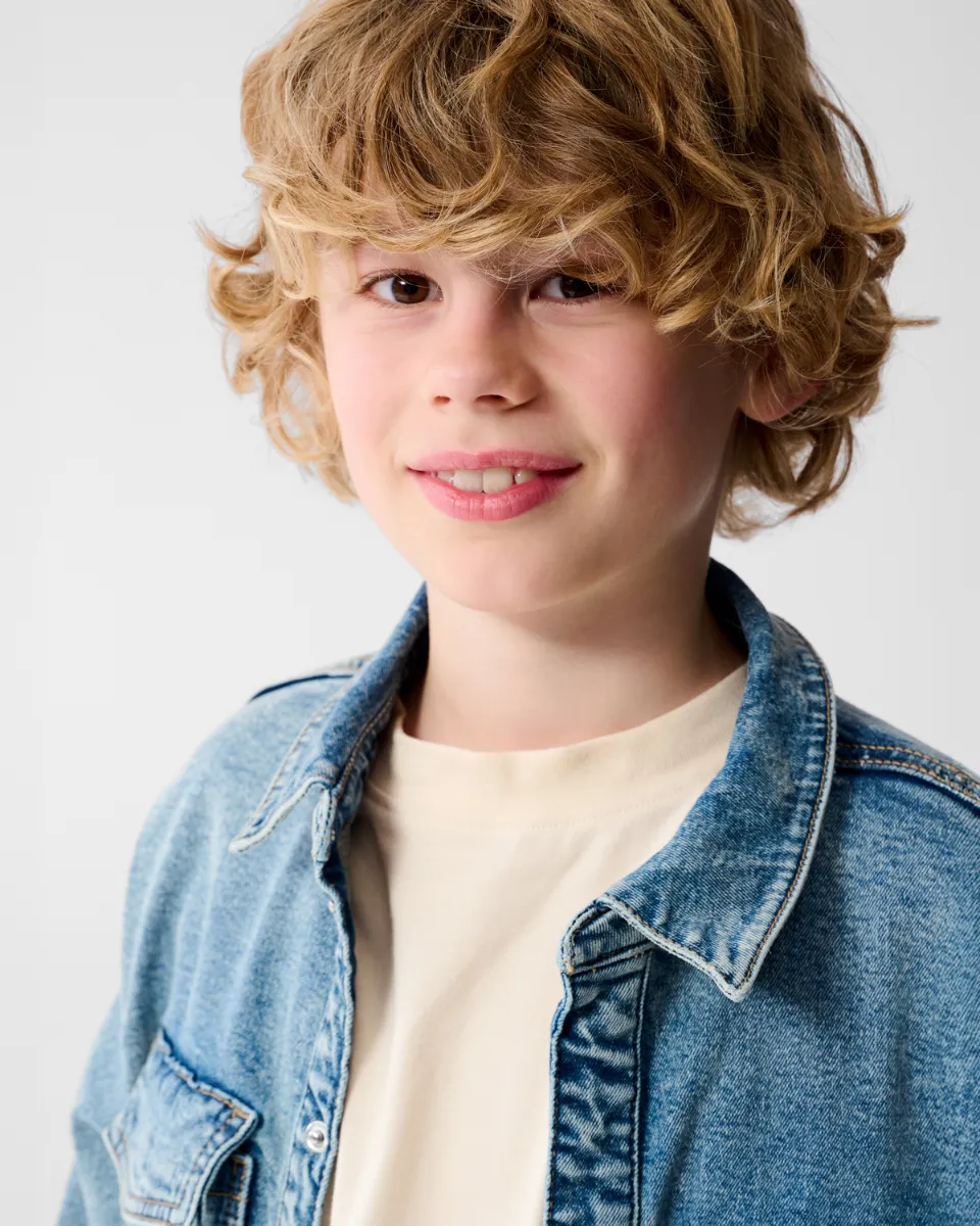 Jungen Shirt Landon | Blau