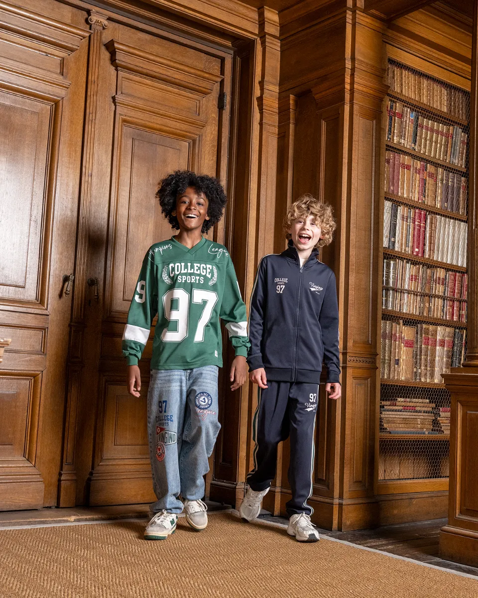 Jungen Weste Olanto | Blau