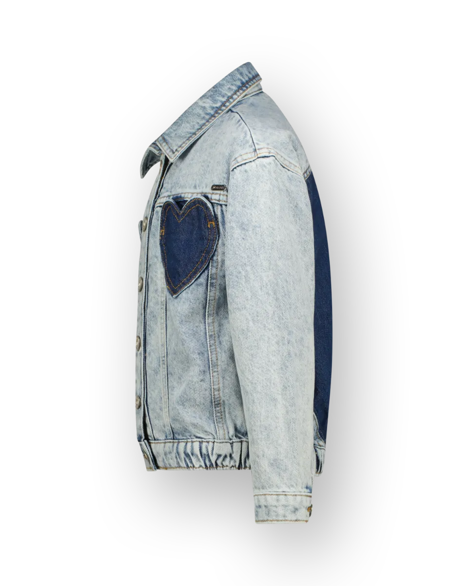 Jeansjacke Tori Heart