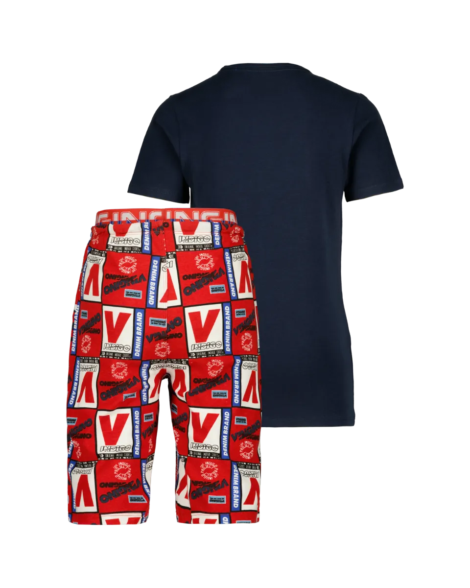 Jungen Pyjama Waldo | Blau