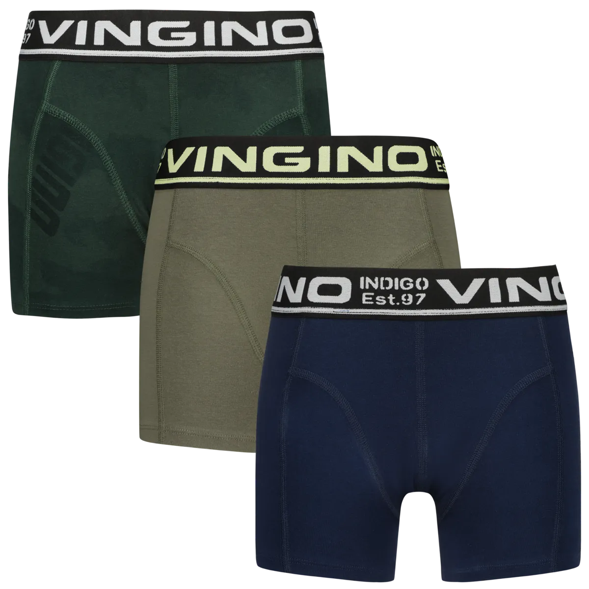 Jungen Boxer 3-pack blend | Schwarz