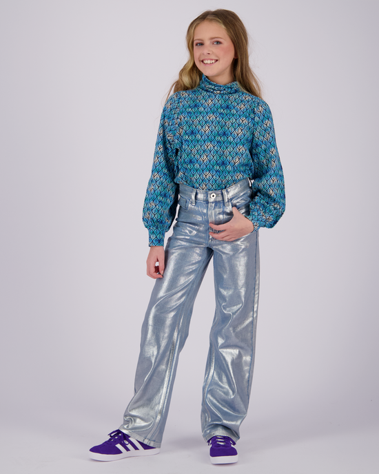 Wide leg Jeans Cato Metallic