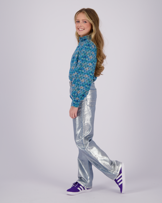 Wide leg Jeans Cato Metallic