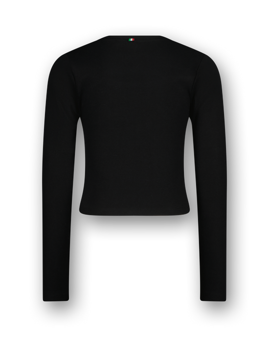 T-shirt G-basic-rib Detail