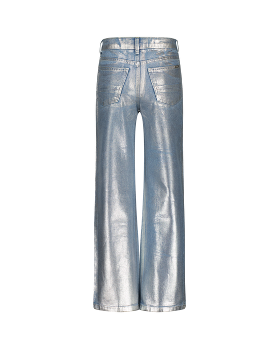Wide Leg Jeans Cato Metallic