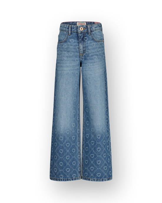 Extra wide leg Jeans Cassie Laser