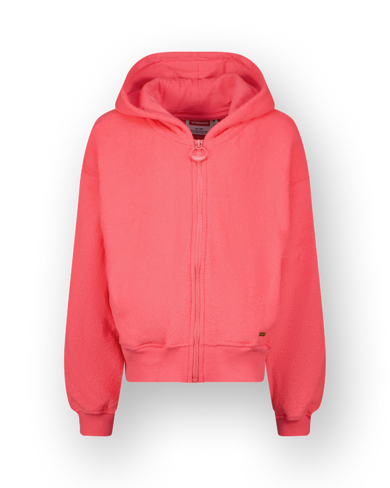 Kapuzenpullover Basic-Ziphoody Terry