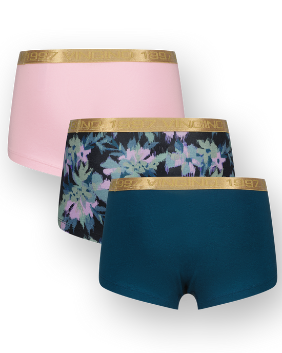 Hipster G-244-6 Fancy flower 3 pack