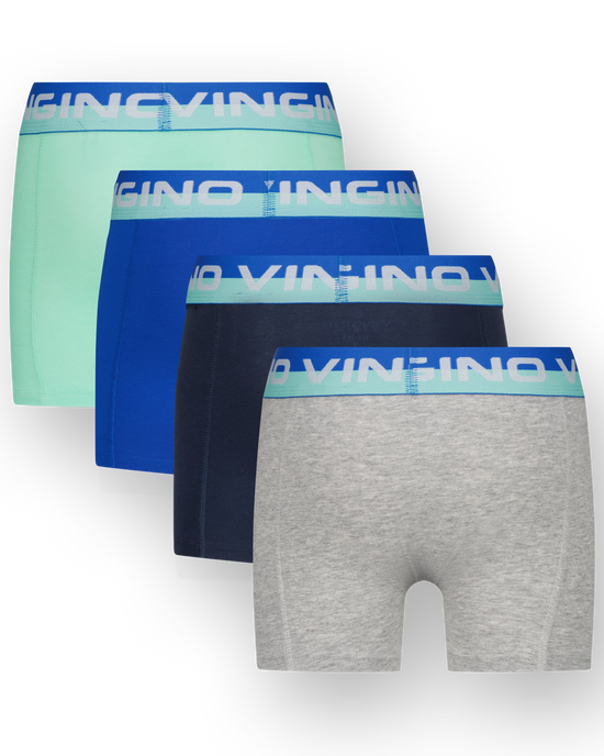 Boxer B251 solid blue 4-pack