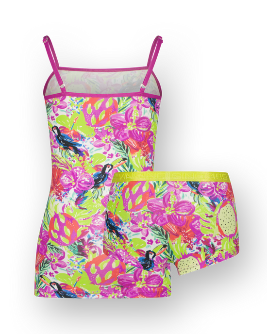 Hipster G-251-1 tropical singlet set
