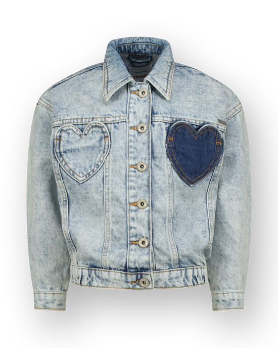 Jeansjacke Tori Heart