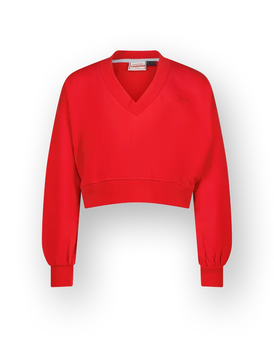Sweatshirt Basic-V neck