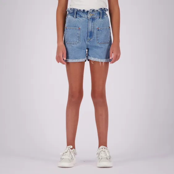 Kurze Hose high waist Demy Patched On Pockets