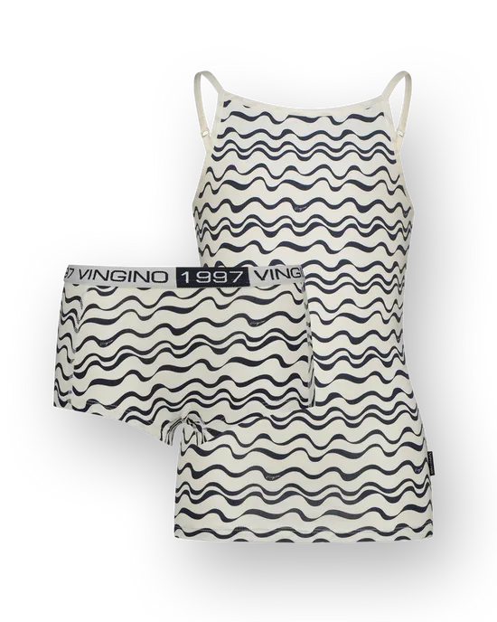 Unterwäsche-Set G-SO25-5 stripe singlet set