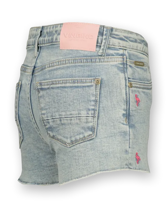 Kurze Hose high waist Dafina Flamingo