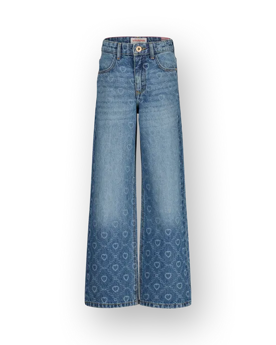 Extra wide leg Jeans Cassie Laser