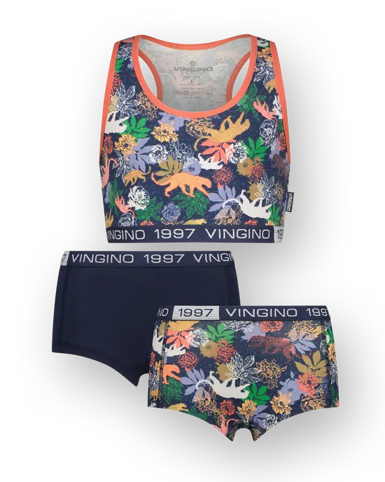 Unterwäsche Tigerflower 3Pieces Set