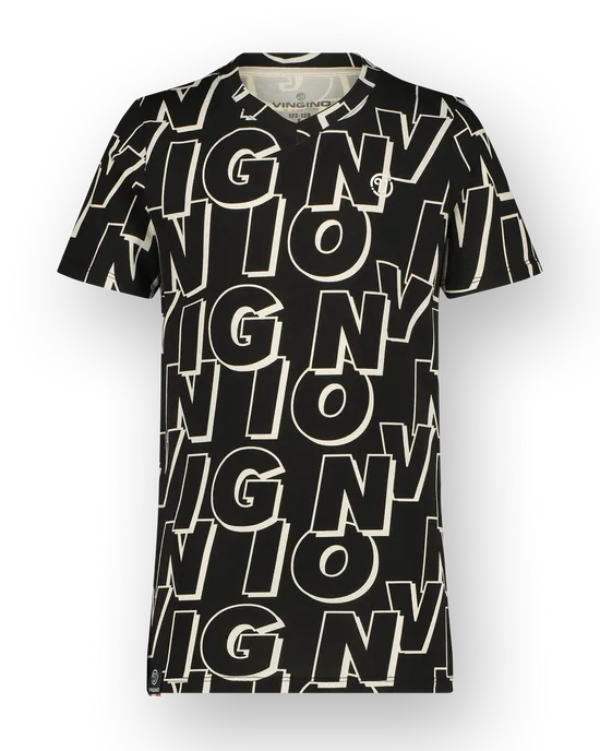 Unterwäsche V-Neck Logo Print