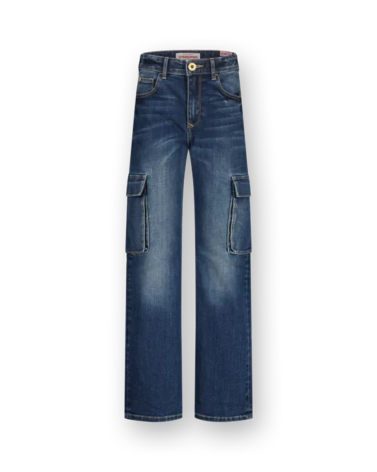 Wide Leg Jeans Coco Cargo