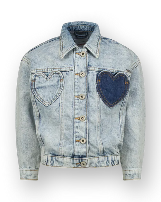 Jeansjacke Tori Heart