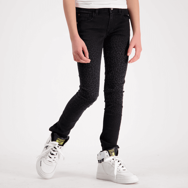 Skinny Jeans Amia Leopard